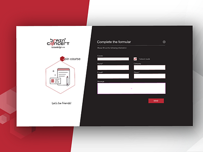 Contact form contact form modal