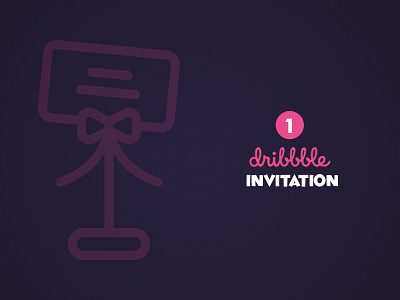 Dribbble Invitation draft dribbble invitation