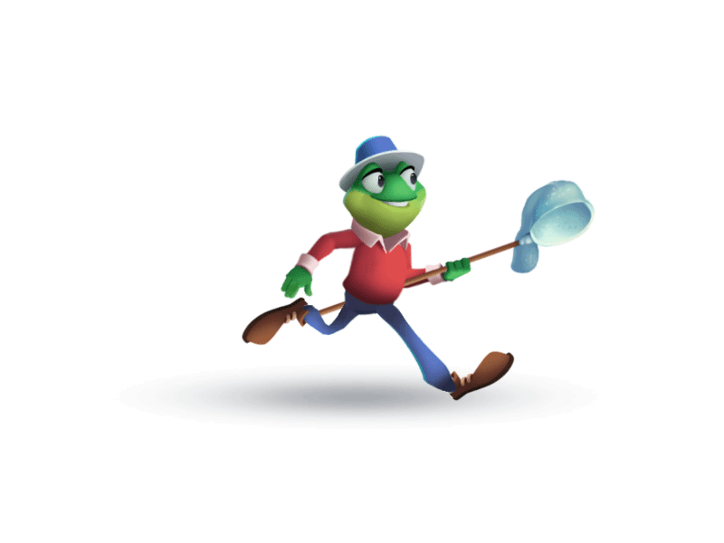 run frog run
