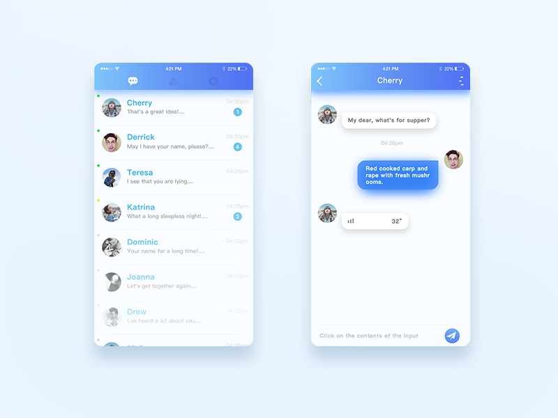 UI day02 by katuensi on Dribbble