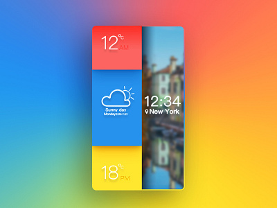 06day（weather ） color interface