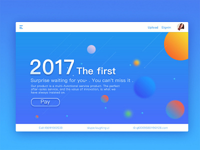 2017 The  first