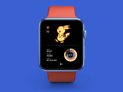 Calculator | Daily UI 004 applewatch concept daily 100 challenge daily ui daily ui 004 design graphic design interaction design iwatch pikachu pokemon screen design thanatos digital agency ui ui design ui designer uiux uiux design uiuxdesign web design agency