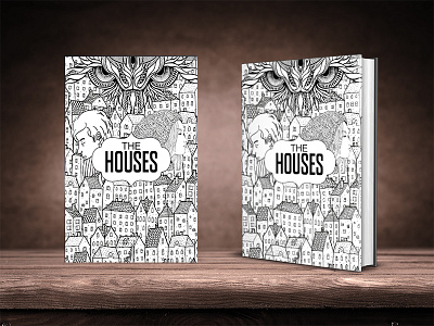 The Houses book cover design miblart