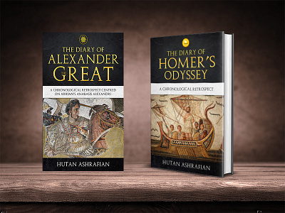 Series of historical books book books cover design historical miblart