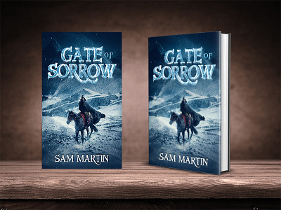 Gate of Sorrow book cover design miblart