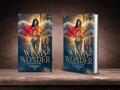 Wings&Wonder book cover design fantasy miblart publishing self publishing