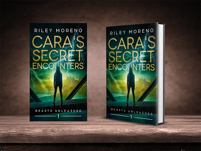 Cara's Secret Encounter book cover design fantasy miblart publishing sci fi self publishing
