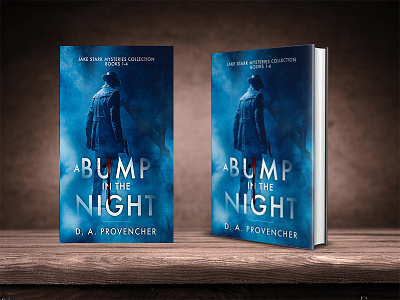 A Bump In The Night book cover design miblart