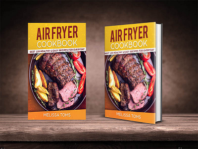 Cookbook book cookbook cover design miblart