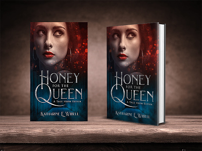 Honey For The Queen book cover design miblart publishing romance self publishing