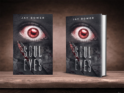 Soul Eyes book cover design custom book cover design ebook cover design horror book cover design