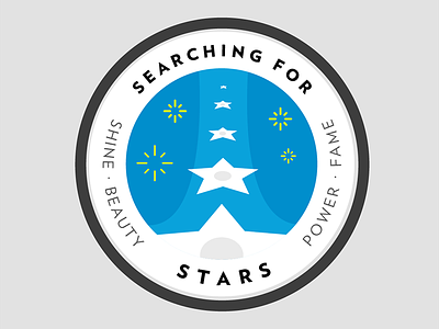 Searching for Stars badge patch space