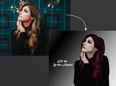 Chrissy Costanza Cartoon edit branding cartoon design edit graphic design illustration logo singer vector