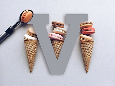 a scoop of V 36 days of type