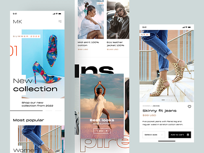 Fashion e-commerce app