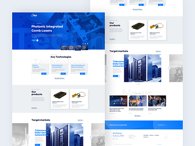 Pilot Photonics - Landing Page