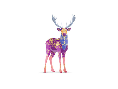 Colorful Stag