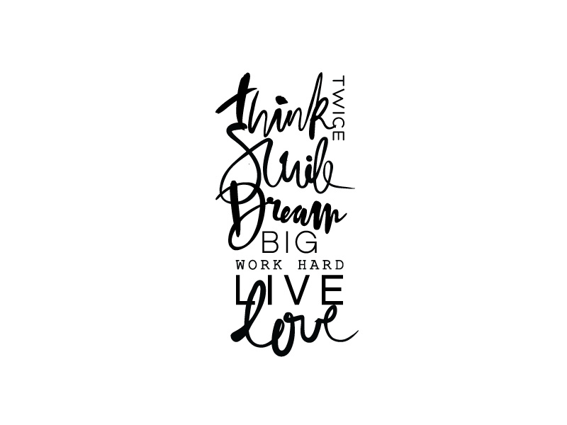 Just a quick reminder lettering handwriting