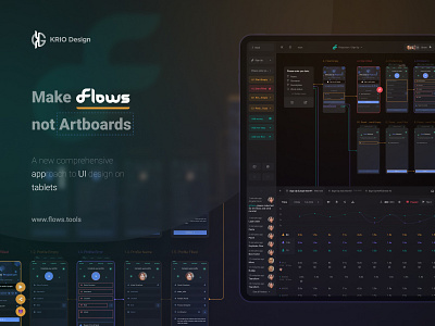 Flows - Figma on Tablets