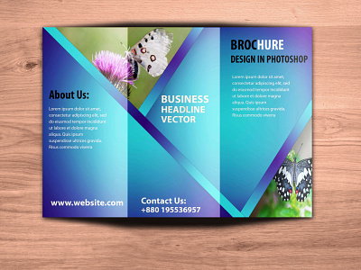 My newest brochure design