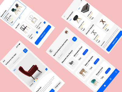 Furniture E-commerce Mobile app chair app concept ecommerce app ecommerce furniture app furniture furniture app. furniture design furniture store graphic design home logo minimal online shop property sofa table table store trend 2022 ui ux ui design