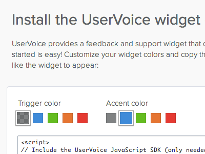 uservoice widget force autoprompt