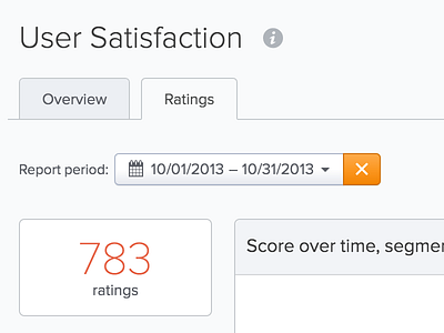 Satisfaction report