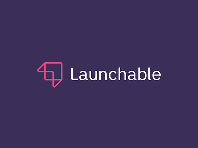 Launchable Logo branding launchable logo logos