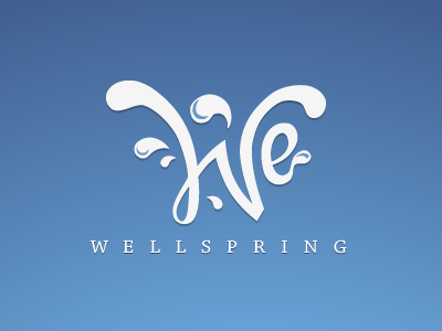 Wellspring Logo identity logo