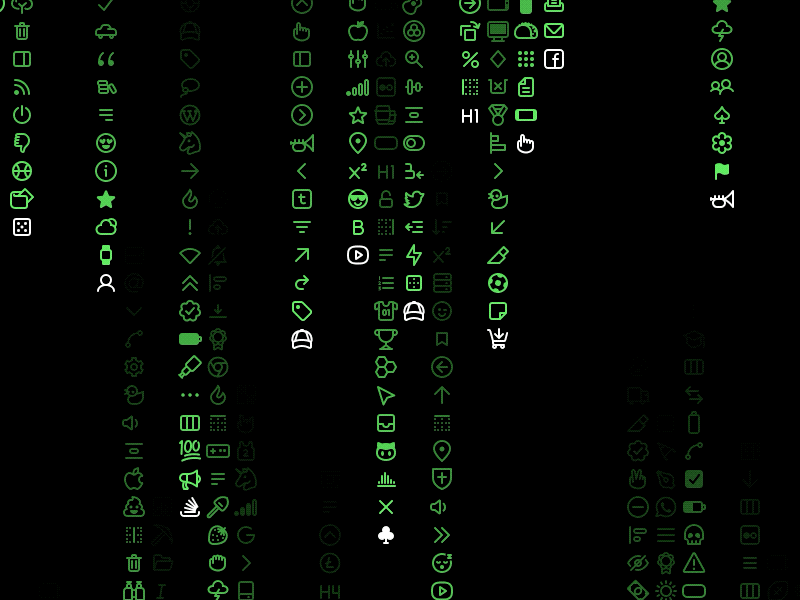 Zest Matrix icon icon pack