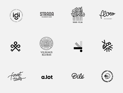 Logos branding lettermark logo logotype