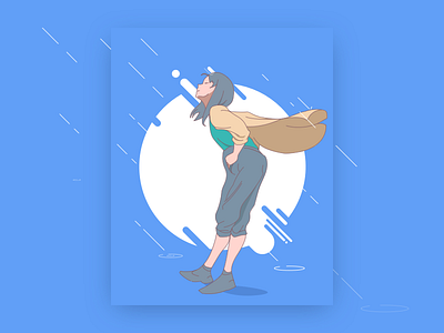 rain illustration