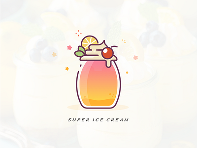 super Ice cream icon