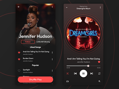 Music App UI