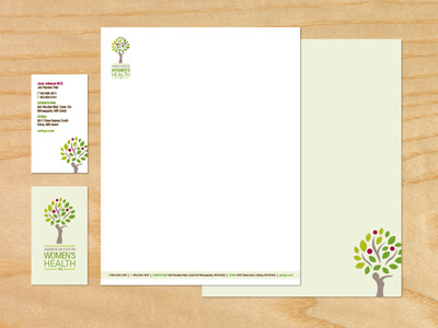 AWHPA Identity System business card identity letterhead stationery