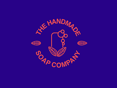The Handmade Soap Company - Branding branding colour concept illustration logo