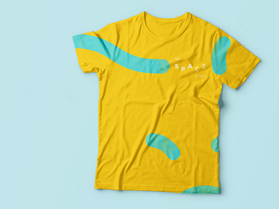 The Space Centre brand refresh branding colour concept design t shirt