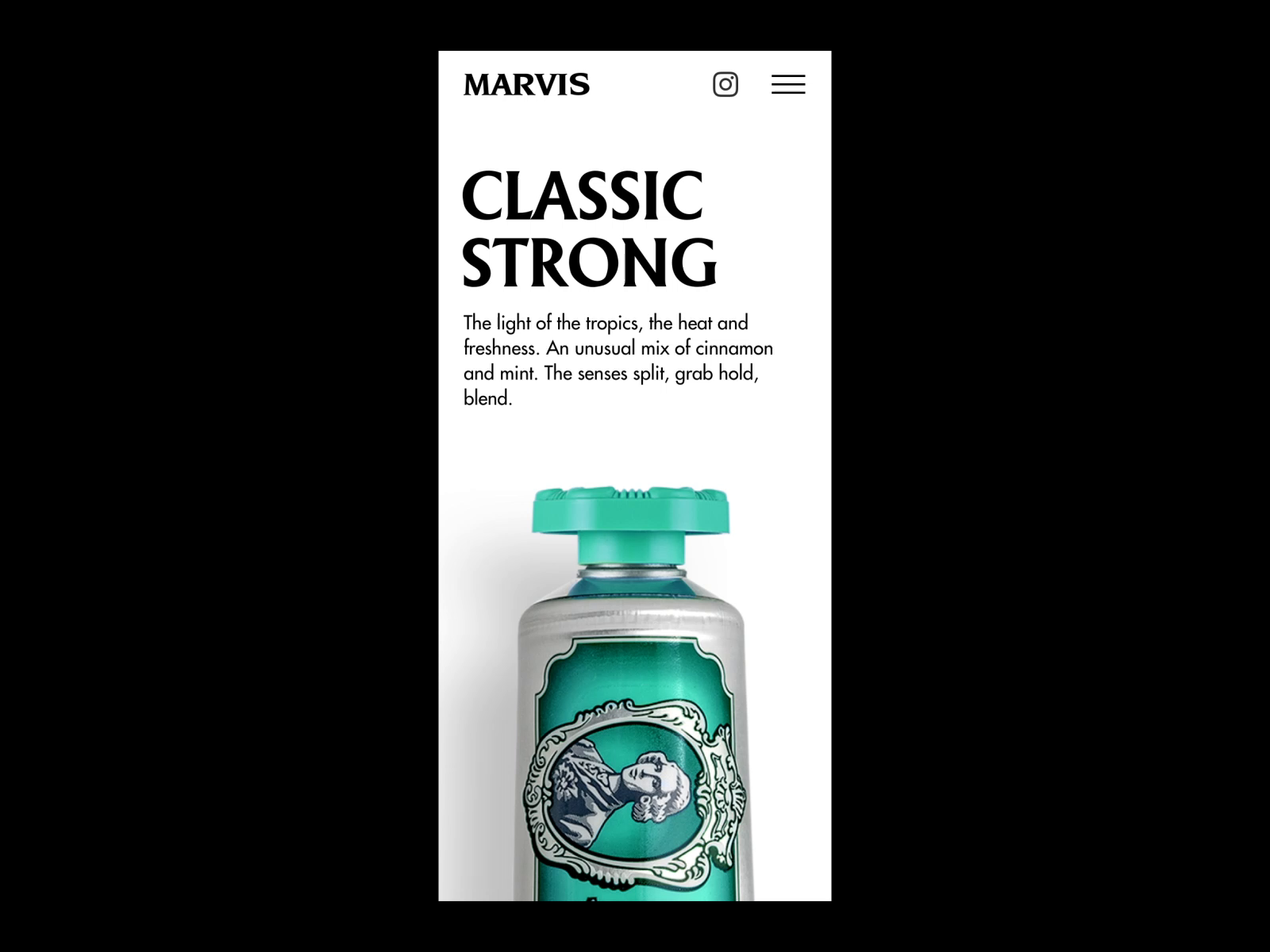 Marvis Product Page