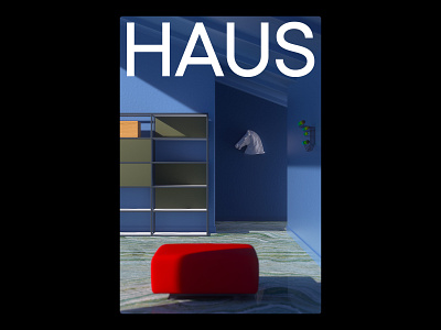 Haus 3d blender blender3d cover design magazine octane octanerender substance