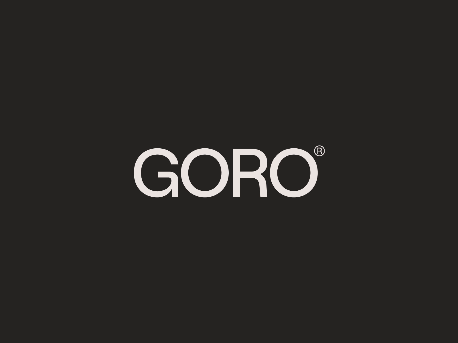 GORO Logo animation