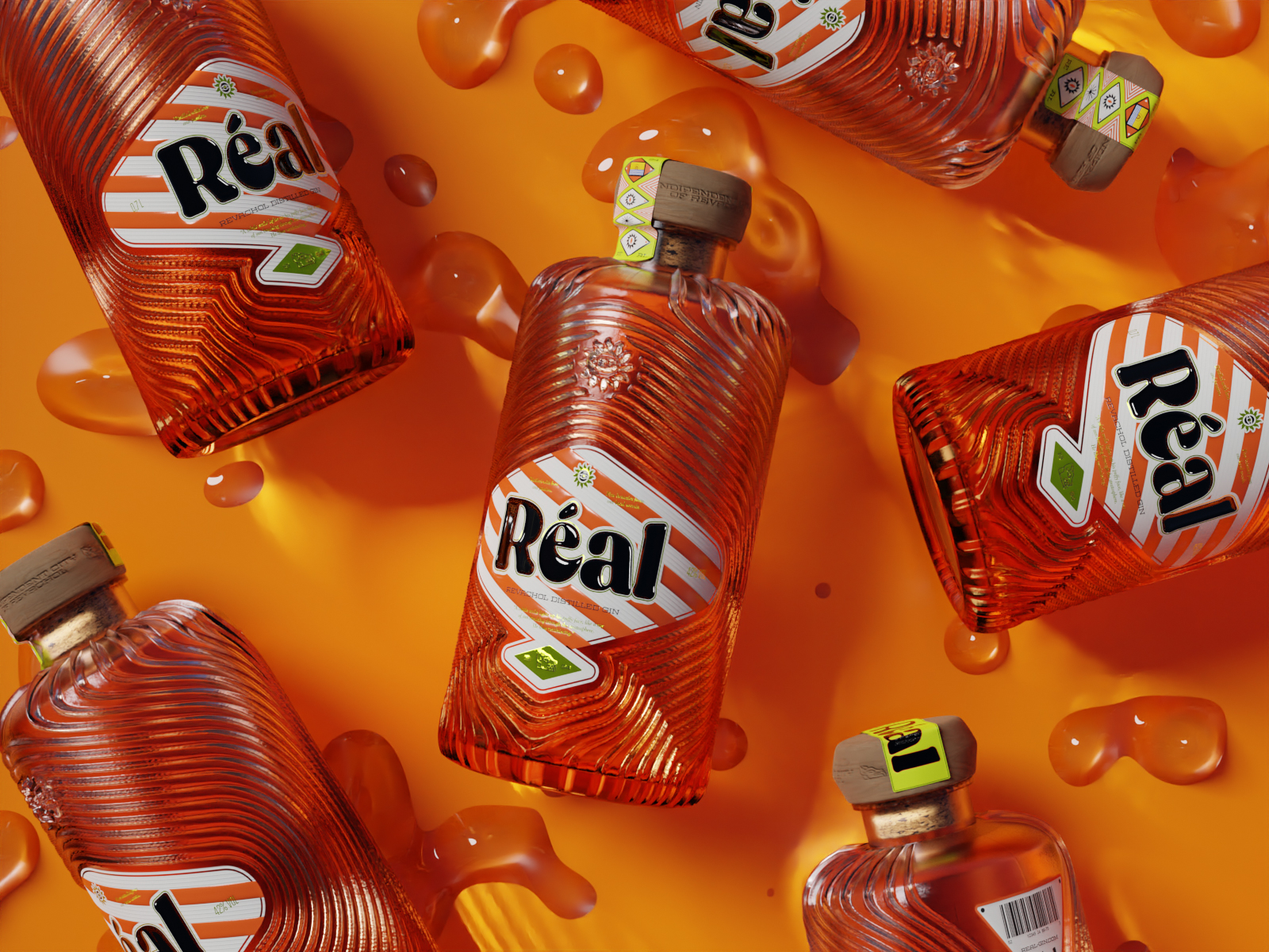 Réal Gin - Product Shot