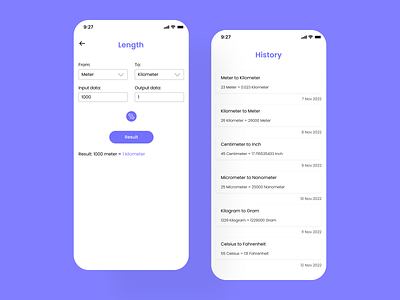 Unit Converter Application app app design app development app design appdesign mobileappdesign branding design graphic design illustration logo mobileappdesign ui ux