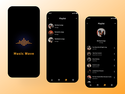 Music Player Application app app design app development app design appdesign mobileappdesign branding design graphic design illustration logo mobileappdesign motion graphics ui ux