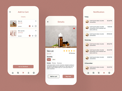 Cosmetics Products App - Beauty Buddies app app development app design appdesign mobileappdesign branding design graphic design illustration logo ui ux