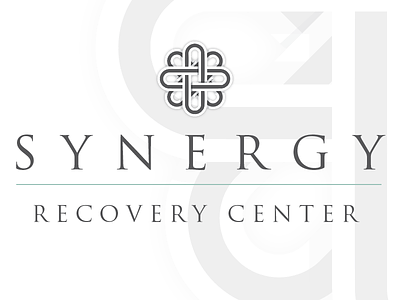 Synergy Recovery Center Branding branding clean conservative geometric logo