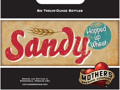 Mother's Brewing Company Sandy Two brewery craftbeer grung mothersbrewingcompany packaging typography