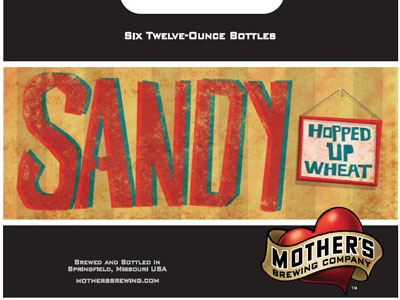 Mother's Brewing Company Sandy Three brewery craftbeer grung mothersbrewingcompany packaging typography