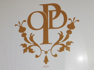 Opd Logo logo ornate regal typography