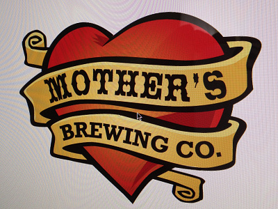 Mother's Logo Exploration 05 brewery craft beer logo typography